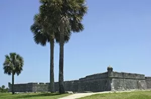 US places:historical views Collection: Castillo San Marcos, St. Augustine, Florida