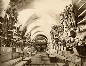Sicily Gallery: Catacomb of Cappucins buried beneath Palermo, Sicily