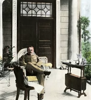 Government Gallery: Cecil Rhodes in South Africa, 1900