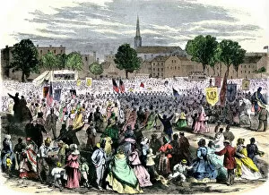 Congress Gallery: Celebrating the end of slavery in Washington DC, 1866