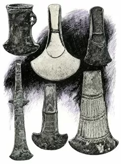 Irish Gallery: Celtic battle-axes