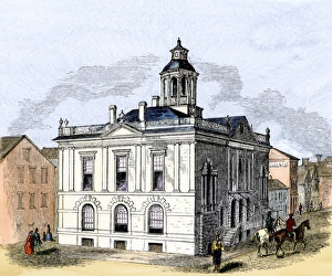 Charleston Gallery: Charleston Custom-House, South Carolina, 1850s