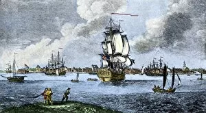 Sail Boat Gallery: Charleston, South Carolina, 1700s