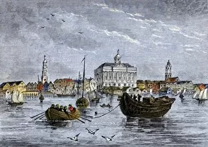 Sail Boat Gallery: Charleston, South Carolina, 1780