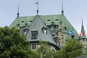 Historic District Gallery: Chateau Frontenac in old Quebec