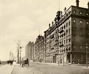 Middle West Gallery: Chicagos Michigan Avenue, 1890s