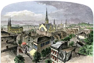 Down Town Gallery: Cincinnati, Ohio, 1870s