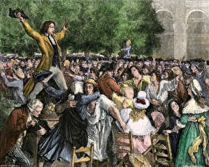 Revolution Gallery: Citizens in control of the royal palace, French Revolution