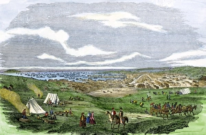 California Collection: City of San Francisco during the Gold Rush