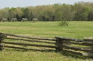 Split Rail Fence Gallery: Civil War artillery, Shiloh battlefield