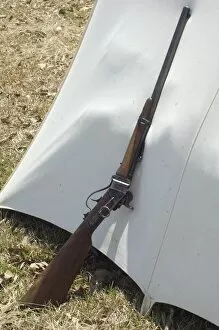 Military History Collection: Civil War carbine rifle