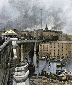 Bridge Gallery: Cleveland, Ohio, 1880s