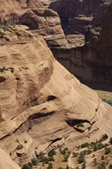 Erosion Gallery: Cliffs of Canyon de Chelly, Arizona