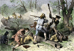 Forest Prints: Colonists conflict with Native Americans on the Georgia and Carolina frontier