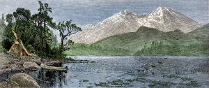 Colorado Gallery: Colorado Rockies home of a Native American