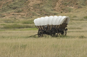 Covered Wagon Gallery: Conestoga wagon on the Oregon Trail