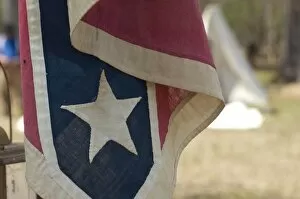 Shiloh Collection: Confederate battle flag
