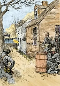 Siege Collection: Confederate defense of Fredericksburg, US Civil War
