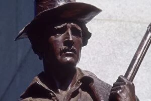 Bronze Gallery: Confederate soldier, Virginia Memorial, Gettysburg battlefield