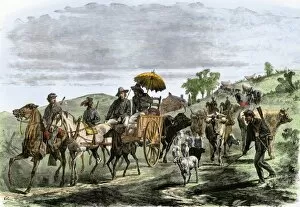 Meat Gallery: Confederates invading Maryland, 1864