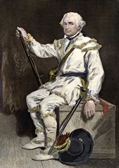 Continental Army General Daniel Morgan during the Revolutionary War