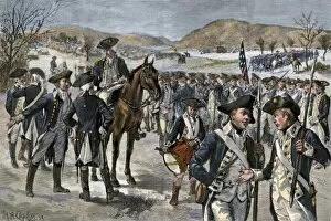 Victory Gallery: Continental soldiers mustered out, 1783