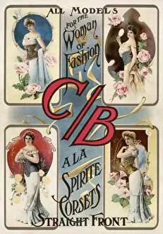 Advertisement Gallery: Corset advertisement, 1902