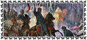 Christianity Gallery: Crusaders entering Constantinople