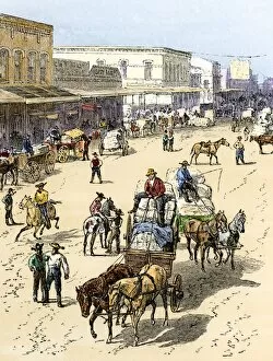American West Gallery: Dallas in the 1870s