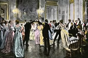 Romance Gallery: Dancing the cotillion