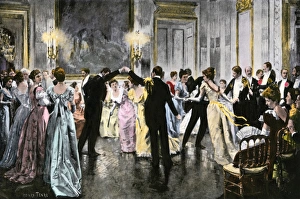 Dance Gallery: Dancing the cotillion