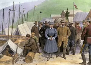 Yukon Territory Gallery: Dawson City during the Klondyke Gold Rush, 1890s