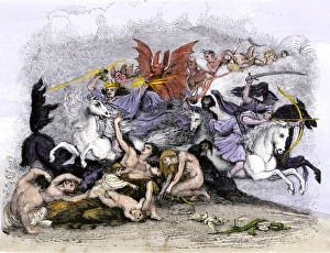Folk Tale Gallery: Death on a pale horse