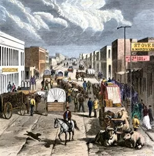 Oxen Gallery: Denver in the 1870s