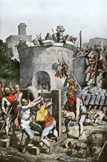 African Collection: Destruction of Carthage by the Romans
