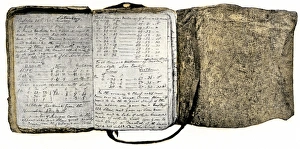 Manuscript Prints: Diary kept by William Clark of the Lewis and Clark expedition 1804 - 1806