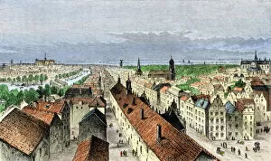 European history Collection: Dutch city of Leiden