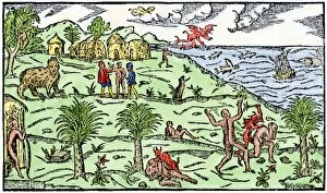 Discovery Collection: Early depiction of Brazil in the Age of Discovery