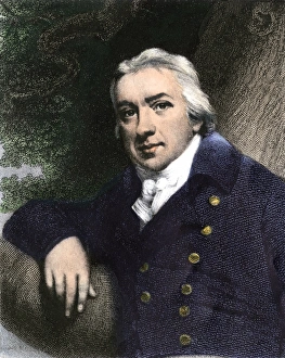 Edward Jenner, who discovered vaccination in 1798