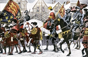 Armor Prints: Edward VI entering London in his coronation procession