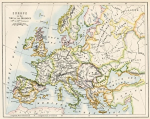 Mediterranean Sea Gallery: Europe at the time of the Crusades