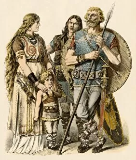 Scandinavia Gallery: Europeans of the early Middle Ages