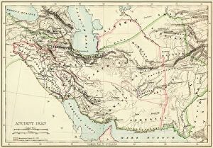 Ancient Civilization Collection: Extent of the Persian empire