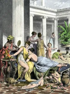 Mirror Gallery: Family life in ancient Athens