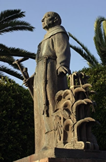 Father Junipero Serra statue in Mexico