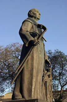 Father Junipero Serra statue in Mexico