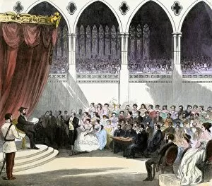 British Empire Gallery: First independent Canadian Parliament session, 1867