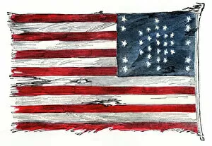 Us Flag Gallery: Flag of Fort Sumter, 1861