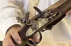 Living History Gallery: Flintlock gun