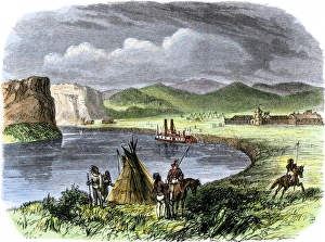 Montana Gallery: Fort Benton on the Missouri River, Montana
